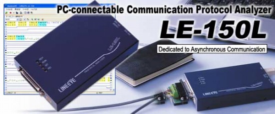 PC-connectable Communicarions Protocol Analyzer - LE-150L