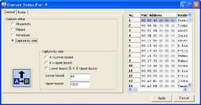 Display of Filtering Setting