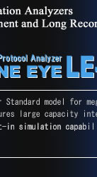 Multi-protocol analyzer LE-7200-E